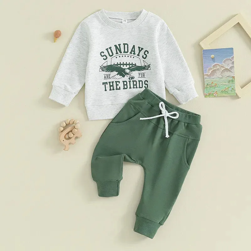 2023-09-05 Lioraitiin 0-3Y Toddler Boys  Clothes Set Letter Eagle