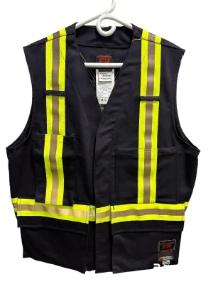Actionwear FR Striped Surveyor Vest