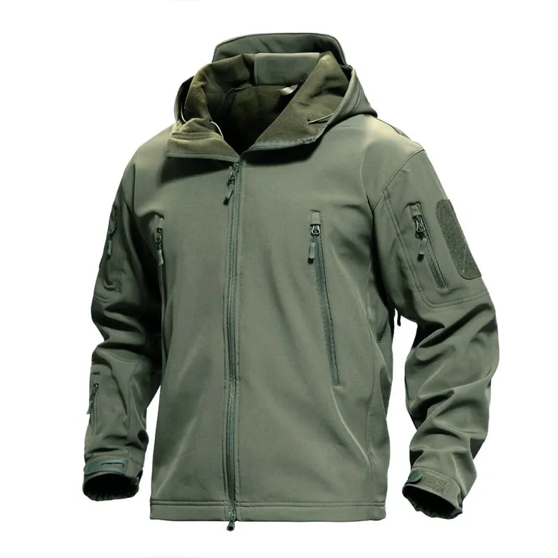 Airsoft Camping Tactical Jackets Hiking Army Hunting Tracksuits Military Waterproof Windbreaker