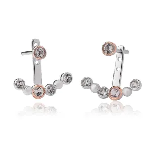 Clogau Celebration Sterling Silver White Topaz Ear Jackets
