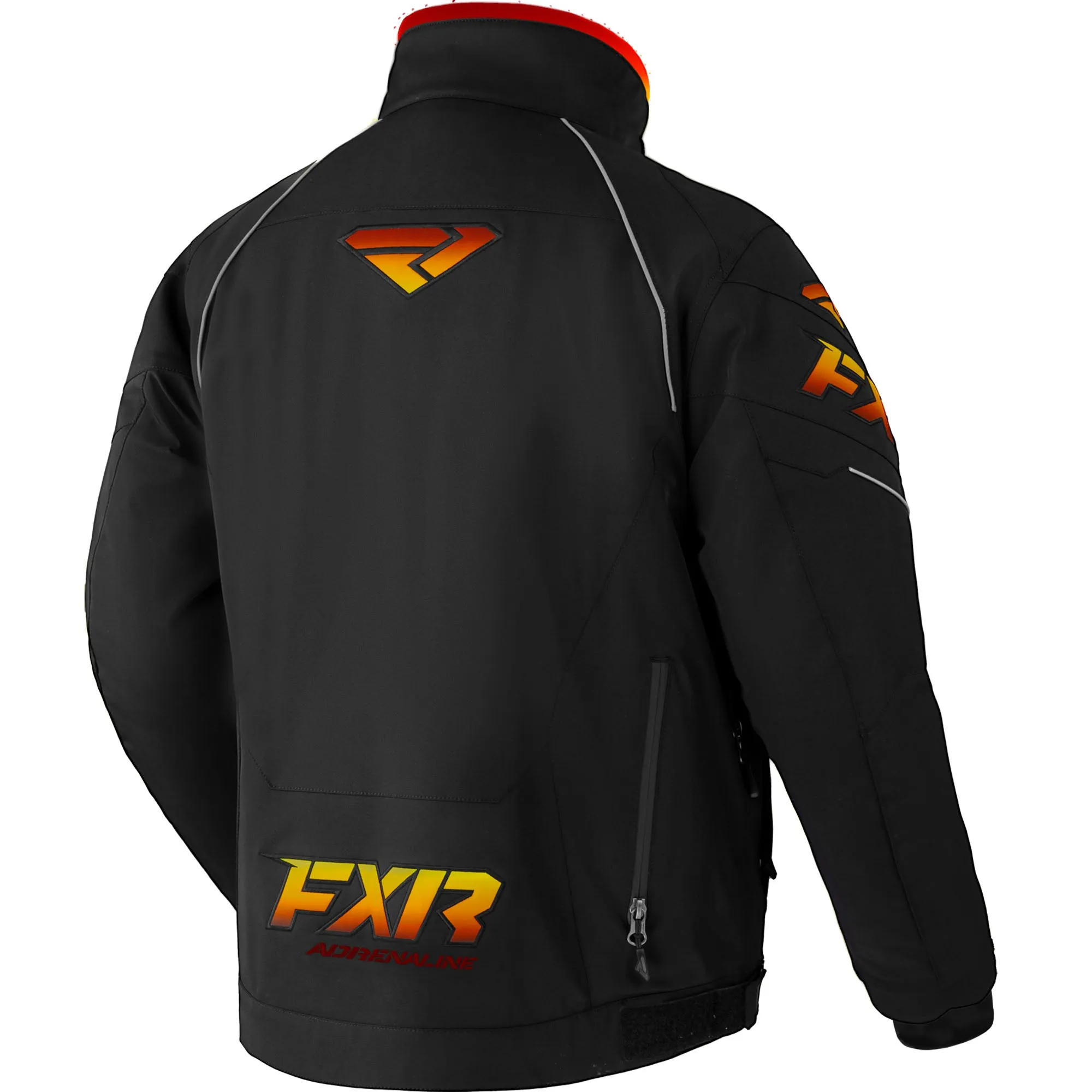 FXR Adrenaline Snowmobile Jacket Black/Inferno
