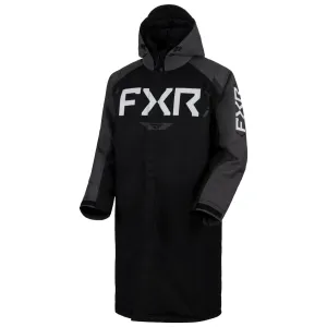 FXR Mens Warm-Up Coat Snowmobile Jacket Black/Char