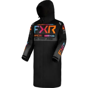 FXR  Mens Warm-Up Coat Snowmobile Jacket Winter Thermal Flex Black Spectrum