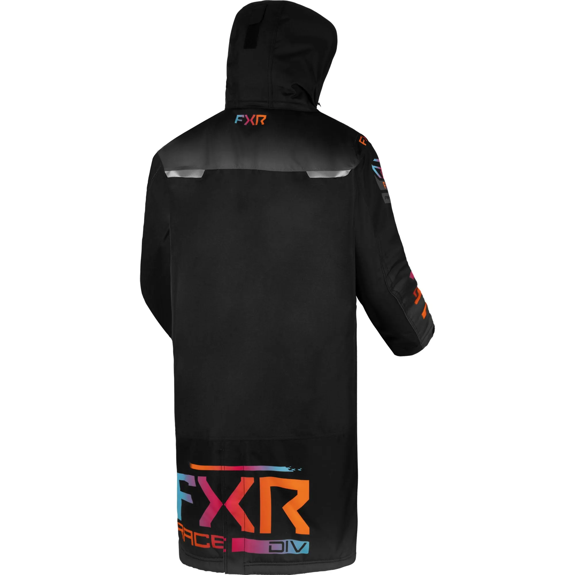 FXR  Mens Warm-Up Coat Snowmobile Jacket Winter Thermal Flex Black Spectrum
