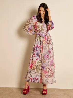 GWD Tinsley Floral Print Maxi Dress