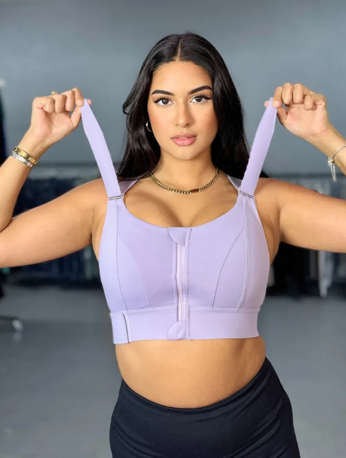 HIGH IMPACT BRA - PRO SERIES - MAUVE