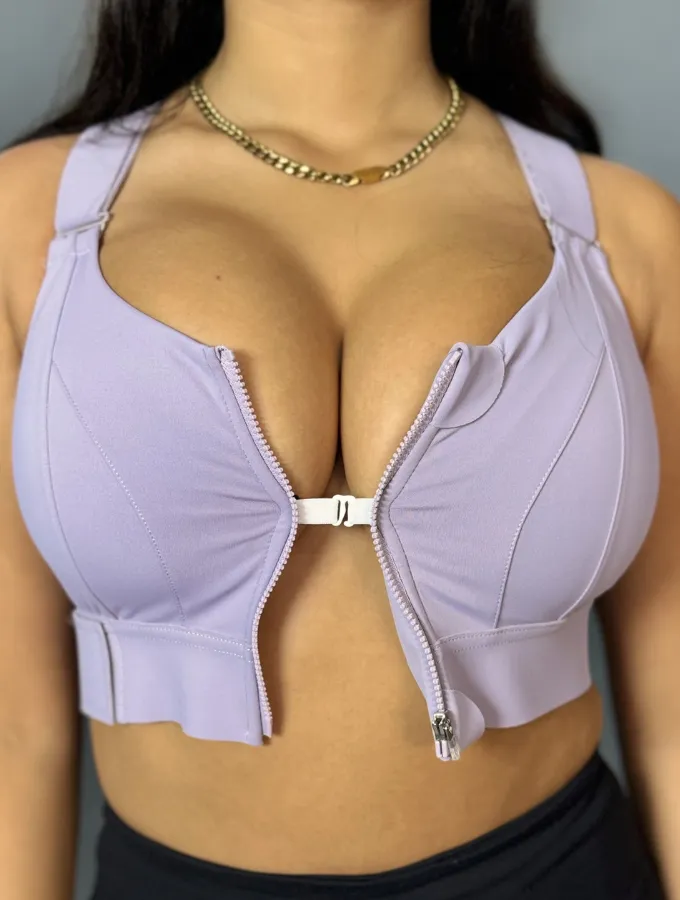 HIGH IMPACT BRA - PRO SERIES - MAUVE