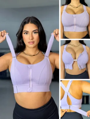 HIGH IMPACT BRA - PRO SERIES - MAUVE