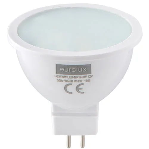 LED MR16 GU5.3 3w Warm White