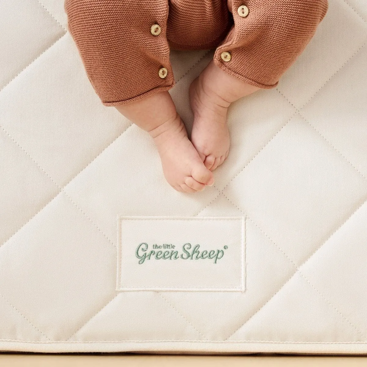 Little Green Sheep Natural Twist Cot Bed Mattress to fit M&P 400 - 69x139cm