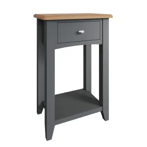 Malmesbury Grey Telephone Table 50 x 32 x 75 cm