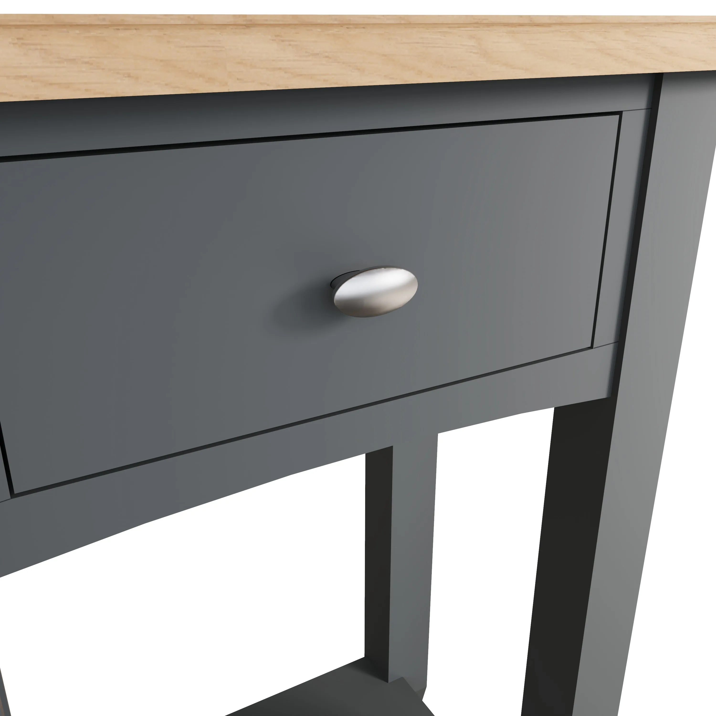 Malmesbury Grey Telephone Table 50 x 32 x 75 cm