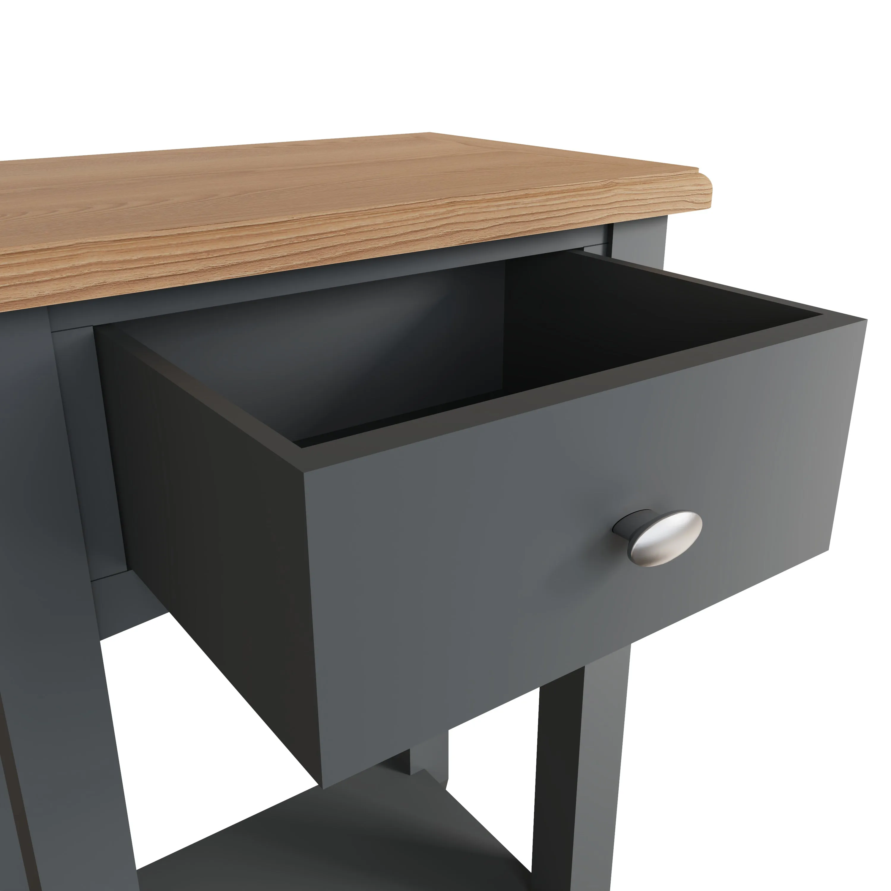Malmesbury Grey Telephone Table 50 x 32 x 75 cm