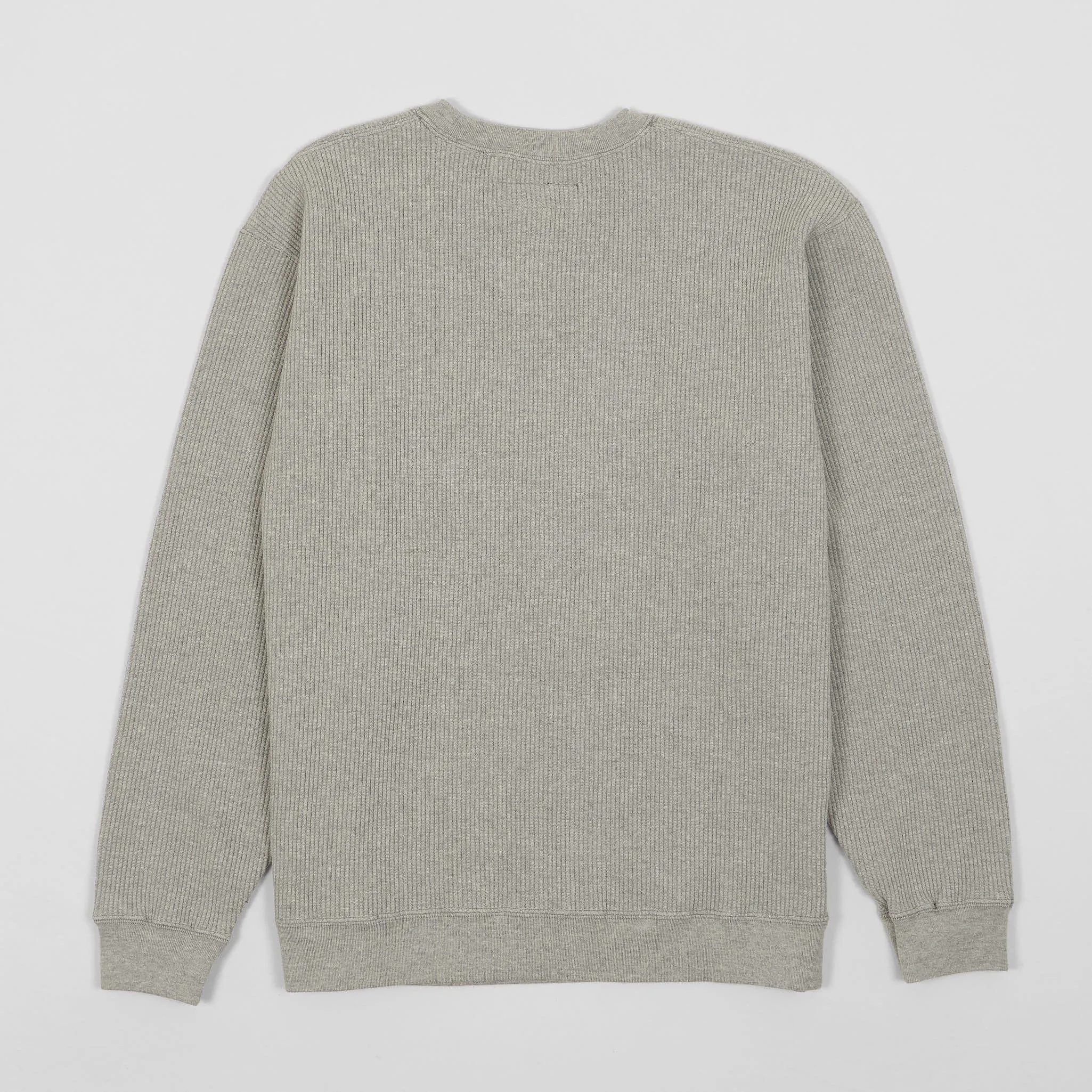 Neighborhood Thermal Cotton Knit Crew Neck Sweatshirt