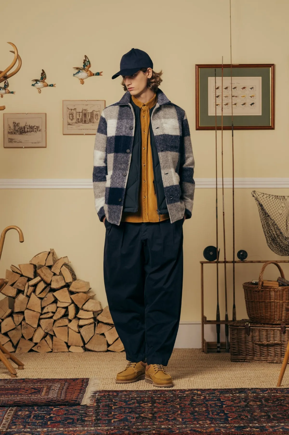 Ormiston Jacket Navy Check