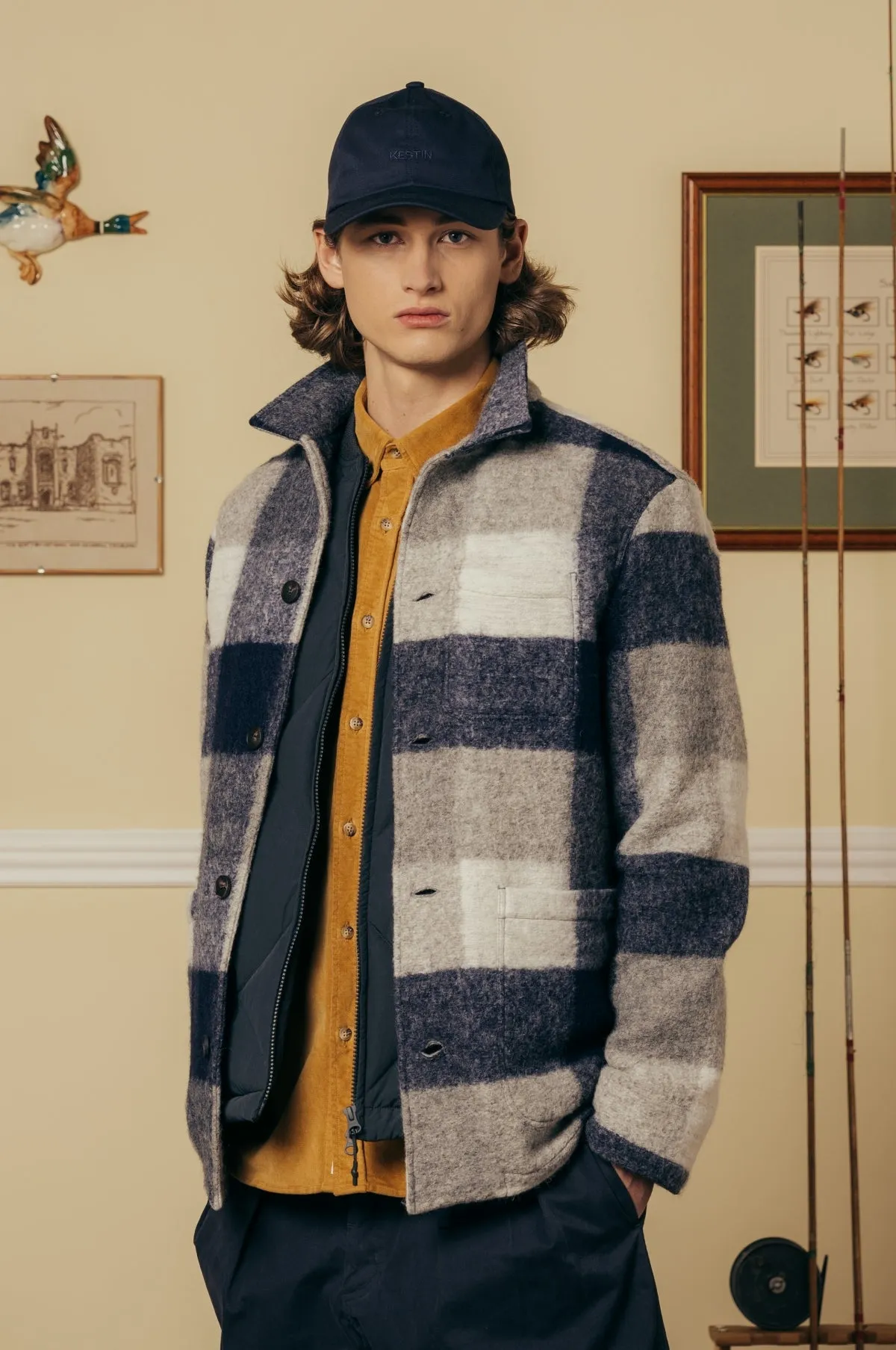 Ormiston Jacket Navy Check
