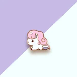 Pink Unicorn Enamel Pin