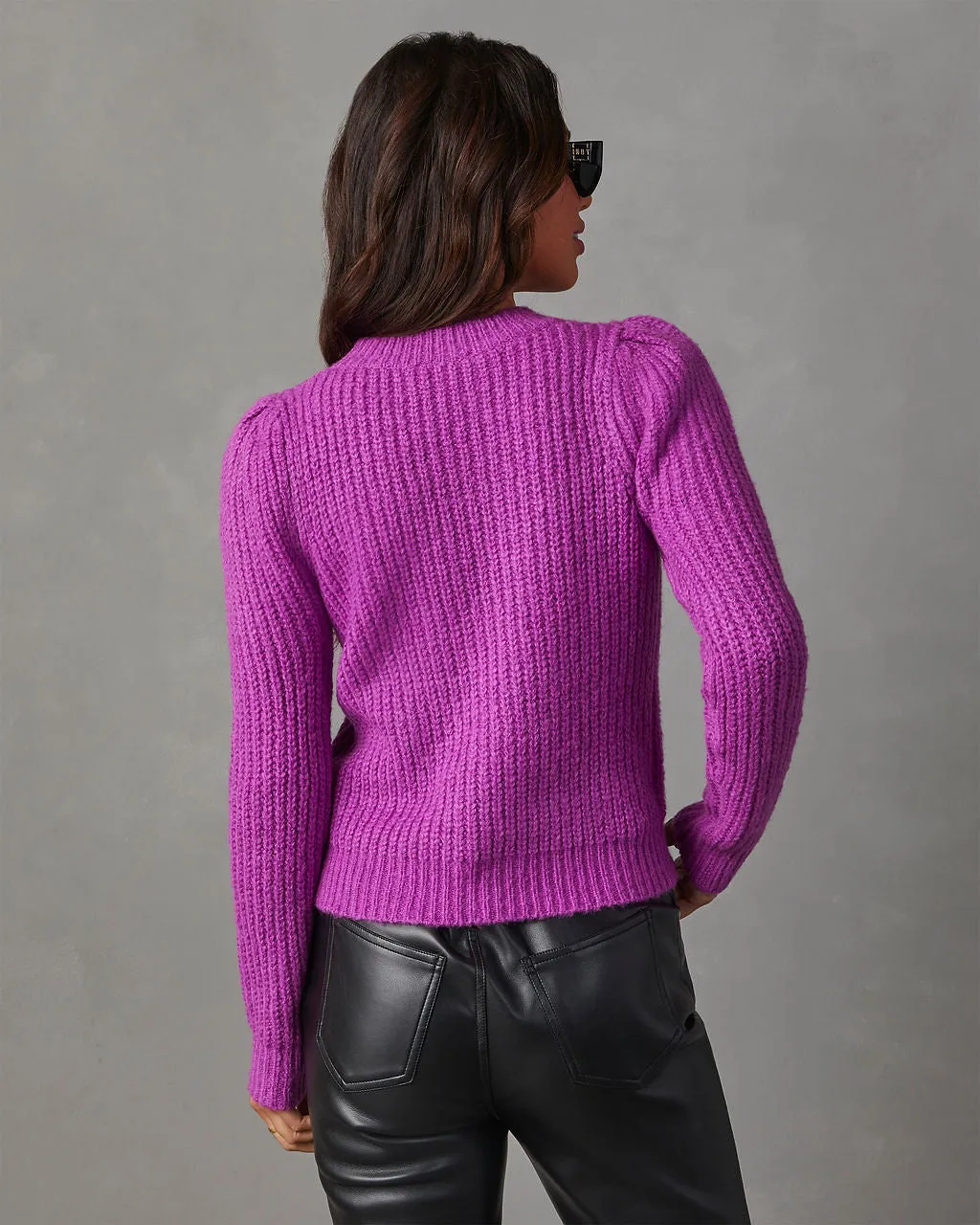 Sweet Devine Moment Knit Pullover Sweater