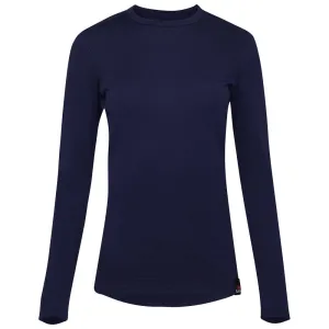 Womens Merino 180 Long Sleeve Crew (Navy)